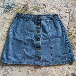 Forever 21 denim skirt